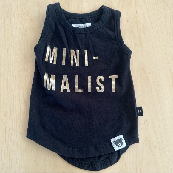 Huxbaby Minimalist Graphic Tank Top 6/12M - Picture 2 of 6